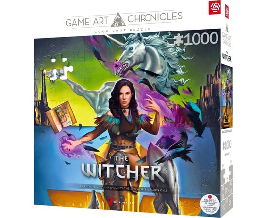 Пазл GoodLoot The Witcher Yennefer & Salvador Dali 1000 эл. (5908305247555), изображение 2 Пазл GoodLoot The Witcher Yennefer & Salvador Dali 1000 эл. (5908305247555), изображение 2