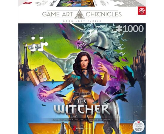 Пазл GoodLoot The Witcher Yennefer & Salvador Dali 1000 эл. (5908305247555), изображение 3 Пазл GoodLoot The Witcher Yennefer & Salvador Dali 1000 эл. (5908305247555), изображение 3