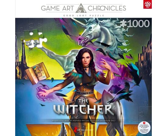 Пазл GoodLoot The Witcher Yennefer & Salvador Dali 1000 эл. (5908305247555), изображение 4 Пазл GoodLoot The Witcher Yennefer & Salvador Dali 1000 эл. (5908305247555), изображение 4