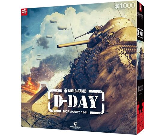 Пазл GoodLoot World of Tanks D-DAY 1000 эл. (5908305247524), изображение 2 Пазл GoodLoot World of Tanks D-DAY 1000 эл. (5908305247524), изображение 2