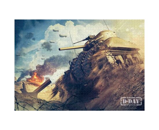 Пазл GoodLoot World of Tanks D-DAY 1000 эл. (5908305247524), изображение 5 Пазл GoodLoot World of Tanks D-DAY 1000 эл. (5908305247524), изображение 5
