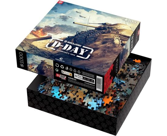 Пазл GoodLoot World of Tanks D-DAY 1000 эл. (5908305247524), изображение 7 Пазл GoodLoot World of Tanks D-DAY 1000 эл. (5908305247524), изображение 7