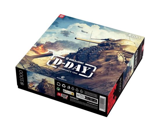 Пазл GoodLoot World of Tanks D-DAY 1000 эл. (5908305247524), изображение 8 Пазл GoodLoot World of Tanks D-DAY 1000 эл. (5908305247524), изображение 8