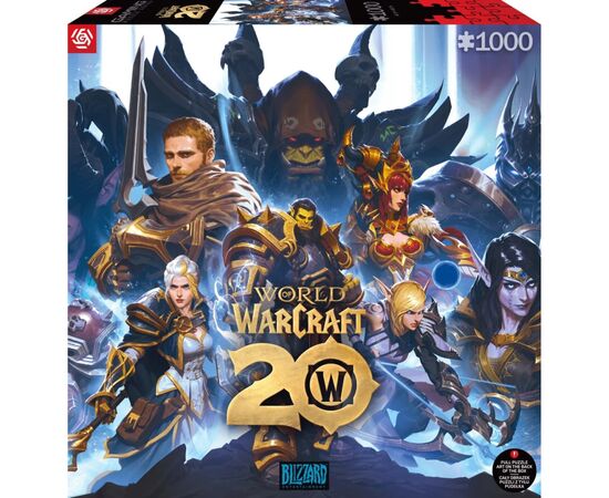 Пазл GoodLoot World of Warcraft 20th Anniversary 1000 эл. (5908305249627), изображение 3 Пазл GoodLoot World of Warcraft 20th Anniversary 1000 эл. (5908305249627), изображение 3