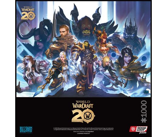 Пазл GoodLoot World of Warcraft 20th Anniversary 1000 эл. (5908305249627), изображение 6 Пазл GoodLoot World of Warcraft 20th Anniversary 1000 эл. (5908305249627), изображение 6