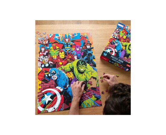 Пазл Trefl Marvel Heroes Герои Герои 1000 элементов (5900511108811), изображение 5 Пазл Trefl Marvel Heroes Герои Герои 1000 элементов (5900511108811), изображение 5
