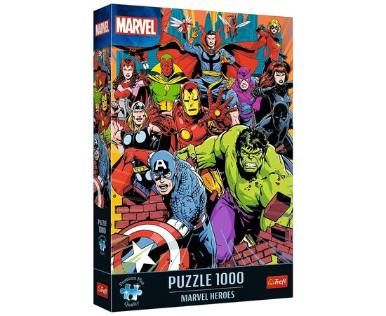 Пазл Trefl Marvel Heroes Герои Герои 1000 элементов (5900511108811)