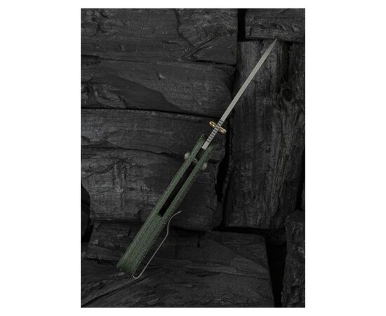 Нож Weknife Banter 2, Green Mikarta, Stonewash (WE23075-3), изображение 11 Нож Weknife Banter 2, Green Mikarta, Stonewash (WE23075-3), изображение 11