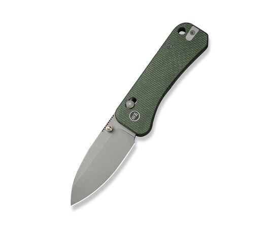 Нож Weknife Banter 2, Green Mikarta, Stonewash (WE23075-3), изображение 2 Нож Weknife Banter 2, Green Mikarta, Stonewash (WE23075-3), изображение 2