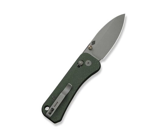 Нож Weknife Banter 2, Green Mikarta, Stonewash (WE23075-3), изображение 3 Нож Weknife Banter 2, Green Mikarta, Stonewash (WE23075-3), изображение 3