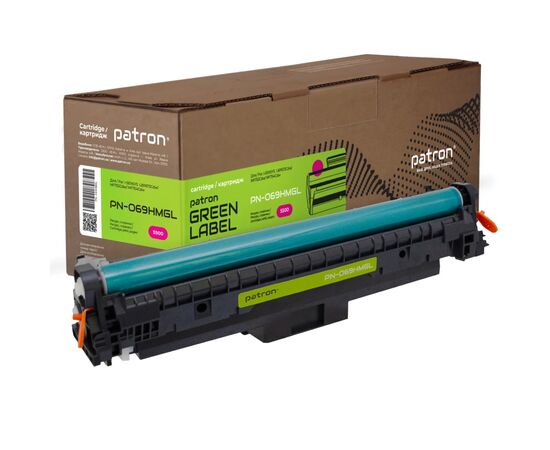 Картридж Patron Canon 069H magenta Green Label (PN-069HMGL)