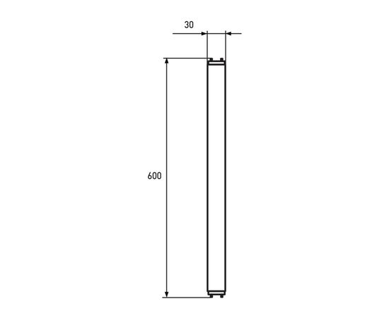 Лампочка Eurolamp T8 скло 9W 6500K (LED-T8-9W/6500(OS)), изображение 3 Лампочка Eurolamp T8 скло 9W 6500K (LED-T8-9W/6500(OS)), изображение 3