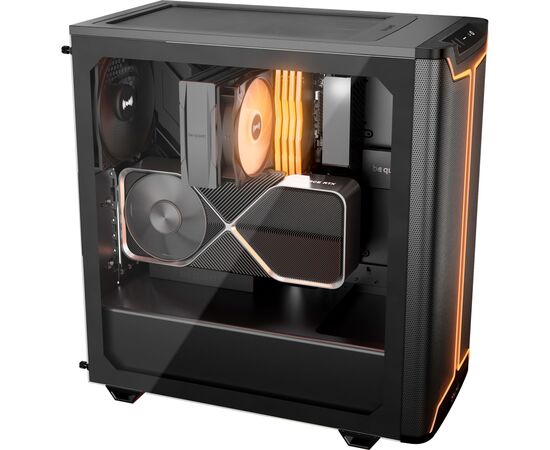 Корпус Be quiet! PURE BASE 501 DX чорний (BGW76), изображение 4 Корпус Be quiet! PURE BASE 501 DX чорний (BGW76), изображение 4