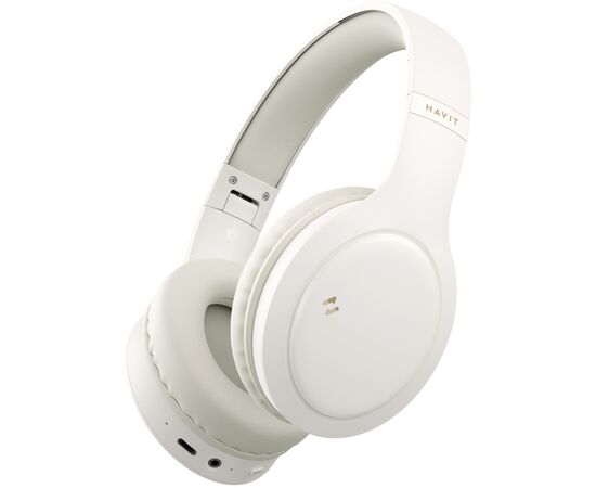 Навушники Havit HV-H633BT Beige (6939119098315), зображення 5 Навушники Havit HV-H633BT Beige (6939119098315), зображення 5