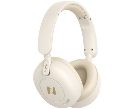 Навушники Havit HV-H655BT Pro ANC Beige (6939119065935), зображення 3 Навушники Havit HV-H655BT Pro ANC Beige (6939119065935), зображення 3