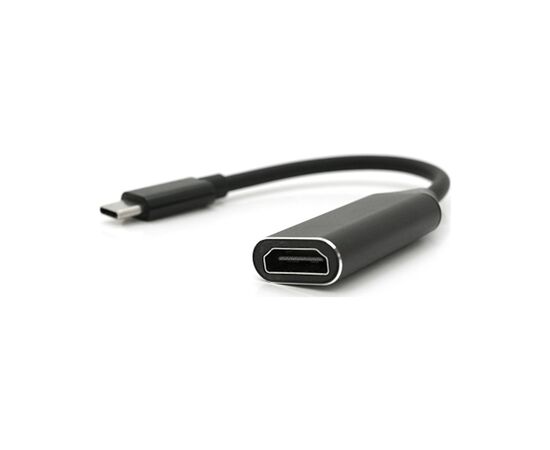 Переходник USB-C to HDMI F 0.1m 4K black Voltronic (YT-C-Type-C(M)/HDMI(F)Bk), изображение 3 Переходник USB-C to HDMI F 0.1m 4K black Voltronic (YT-C-Type-C(M)/HDMI(F)Bk), изображение 3