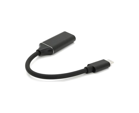 Перехідник USB-C to HDMI F 0.1m 4K black Voltronic (YT-C-Type-C(M)/HDMI(F)Bk)