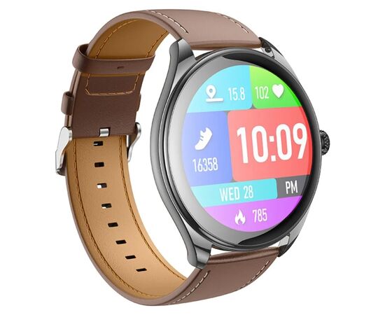 Смарт-годинник HOCO Y22 AMOLED Smart sports watch(call version) Black (6942007628983)