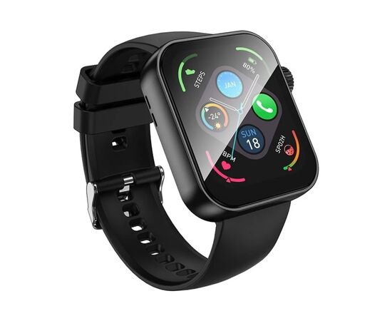 Смарт-часы BOROFONE BD13 Smart sports watch (call version) Black (6941991120633), изображение 3 Смарт-часы BOROFONE BD13 Smart sports watch (call version) Black (6941991120633), изображение 3