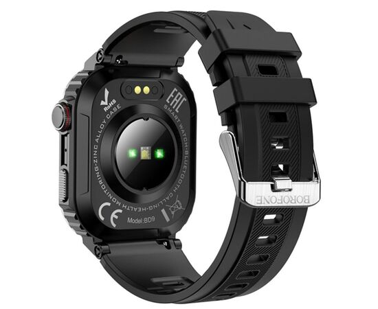 Смарт-часы BOROFONE BD9 Smart sports watch (call version) Black (6941991113963), изображение 2 Смарт-часы BOROFONE BD9 Smart sports watch (call version) Black (6941991113963), изображение 2