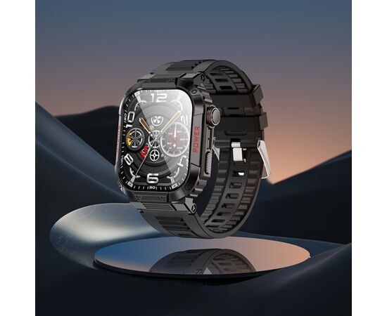 Смарт-часы BOROFONE BD9 Smart sports watch (call version) Black (6941991113963), изображение 4 Смарт-часы BOROFONE BD9 Smart sports watch (call version) Black (6941991113963), изображение 4