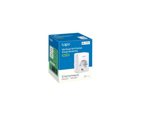Умная розетка TP-Link Tapo P110M N300 BT 16A (TAPO-P110M), изображение 10 Умная розетка TP-Link Tapo P110M N300 BT 16A (TAPO-P110M), изображение 10