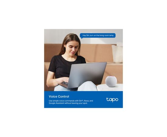 Умная розетка TP-Link Tapo P110M N300 BT 16A (TAPO-P110M), изображение 5 Умная розетка TP-Link Tapo P110M N300 BT 16A (TAPO-P110M), изображение 5