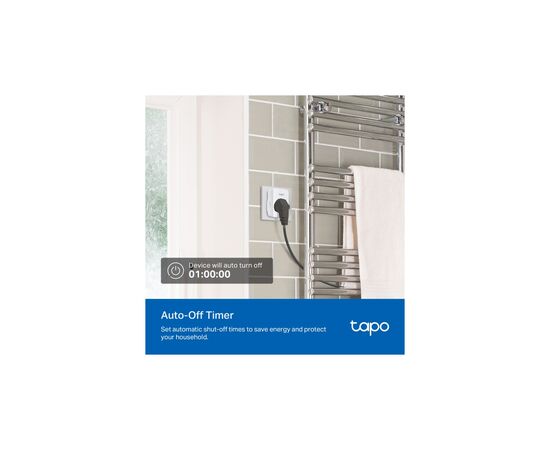 Умная розетка TP-Link Tapo P110M N300 BT 16A (TAPO-P110M), изображение 8 Умная розетка TP-Link Tapo P110M N300 BT 16A (TAPO-P110M), изображение 8