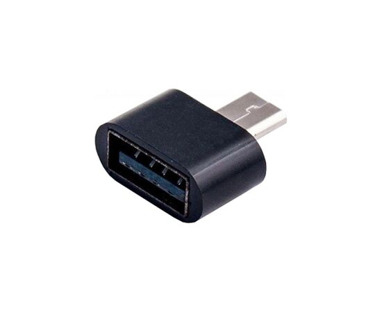 Перехідник OTG USB 2.0 AM to Micro 5P white Dengos (ADP-008-WHITE), зображення 2 Перехідник OTG USB 2.0 AM to Micro 5P white Dengos (ADP-008-WHITE), зображення 2
