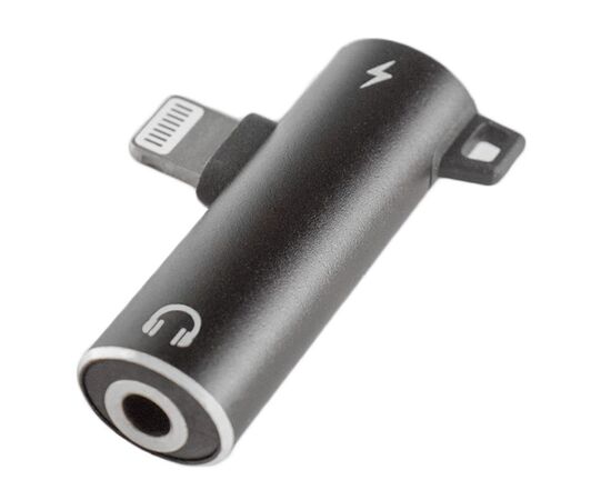 Переходник Lightning M to Lightning F + 3.5mm F XoKo (AC-305), изображение 3