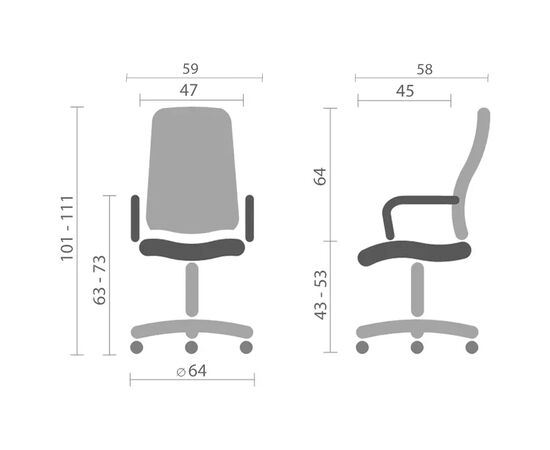 Офисное кресло Special4You Solano 2 artleather black (E7108), изображение 12