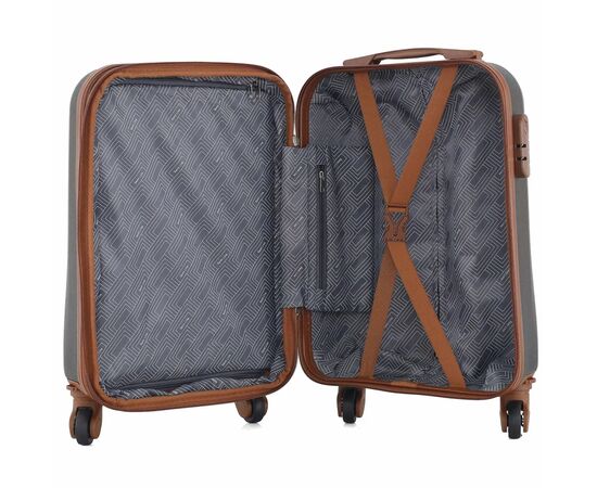 Чемодан Semi Line 20" (S) Graphite (T5711-1) (DAS302921), изображение 6 Чемодан Semi Line 20" (S) Graphite (T5711-1) (DAS302921), изображение 6