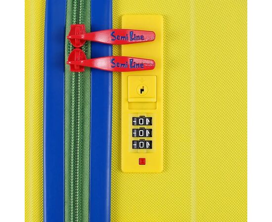 Чемодан Semi Line 20" (S) Yellow (T5801-1) (DAS303183), изображение 7 Чемодан Semi Line 20" (S) Yellow (T5801-1) (DAS303183), изображение 7