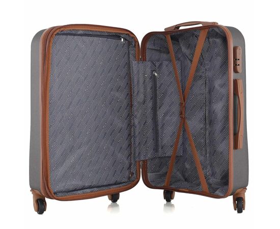 Чемодан Semi Line 24" (M) Graphite (T5711-2) (DAS302922), изображение 6 Чемодан Semi Line 24" (M) Graphite (T5711-2) (DAS302922), изображение 6