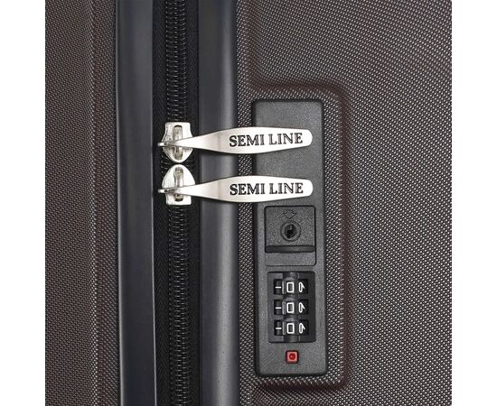 Чемодан Semi Line 28" (L) Brown (T5788-3) (DAS302973), изображение 7 Чемодан Semi Line 28" (L) Brown (T5788-3) (DAS302973), изображение 7