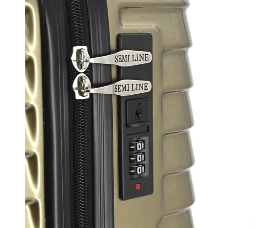 Чемодан Semi Line 28" (L) Gold (T5763-3) (DAS302946), изображение 7 Чемодан Semi Line 28" (L) Gold (T5763-3) (DAS302946), изображение 7