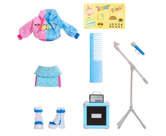 Кукла Rainbow High Junior High Rockband Скайлер (565215), изображение 6 Кукла Rainbow High Junior High Rockband Скайлер (565215), изображение 6