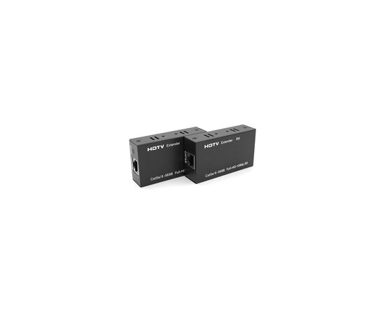 Адаптер HDMI extender 60m CAT5E/6 1080P 3D black Voltronic (YT-SCPE HDM-60m1080Р), изображение 2 Адаптер HDMI extender 60m CAT5E/6 1080P 3D black Voltronic (YT-SCPE HDM-60m1080Р), изображение 2