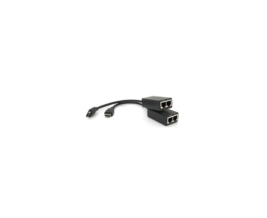 Адаптер HDMI extender passive 30m 2xCAT5E/6 Voltronic (YT-SEP HDMI/2P-30m), изображение 4 Адаптер HDMI extender passive 30m 2xCAT5E/6 Voltronic (YT-SEP HDMI/2P-30m), изображение 4