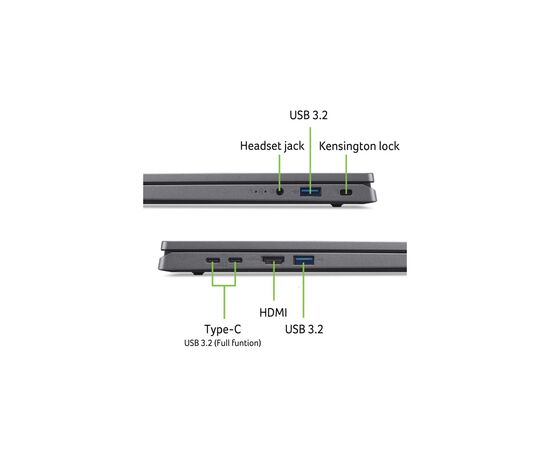 Ноутбук Acer Aspire Go 17 AG17-31P-3137 (NX.J8ZEU.00B), изображение 6 Ноутбук Acer Aspire Go 17 AG17-31P-3137 (NX.J8ZEU.00B), изображение 6