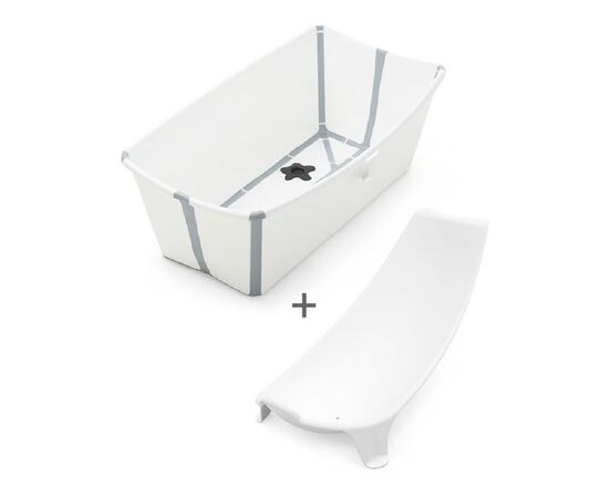 Ванночка Stokke Flexi Bath та підставка, біла (531501), зображення 2 Ванночка Stokke Flexi Bath та підставка, біла (531501), зображення 2