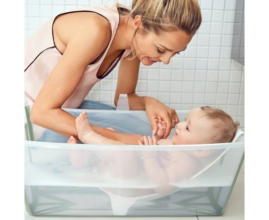 Ванночка Stokke Flexi Bath та підставка, біла (531501), зображення 5 Ванночка Stokke Flexi Bath та підставка, біла (531501), зображення 5