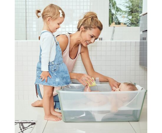 Ванночка Stokke Flexi Bath та підставка, біла (531501), зображення 6 Ванночка Stokke Flexi Bath та підставка, біла (531501), зображення 6