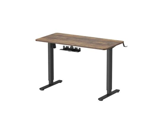 Компьютерный стол OfficePro ODE1260DW Dark Wood/Black (ODE1260DW), изображение 2