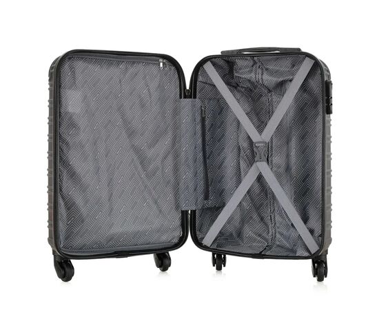 Чемодан Semi Line 20" (S) Black (T5953-1) (DAS303424), изображение 6 Чемодан Semi Line 20" (S) Black (T5953-1) (DAS303424), изображение 6