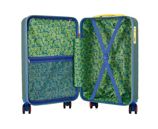 Чемодан Semi Line 20" (S) Dark Green (T5805-1) (DAS303406), изображение 6 Чемодан Semi Line 20" (S) Dark Green (T5805-1) (DAS303406), изображение 6