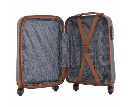 Чемодан Semi Line 20" (S) Petrol (T5713-1) (DAS303403), изображение 6 Чемодан Semi Line 20" (S) Petrol (T5713-1) (DAS303403), изображение 6