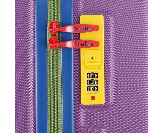 Чемодан Semi Line 20" (S) Purple (T5845-1) (DAS303418), изображение 7 Чемодан Semi Line 20" (S) Purple (T5845-1) (DAS303418), изображение 7