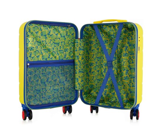 Чемодан Semi Line 20" (S) Yellow (T5929-1) (DAS303421), изображение 6 Чемодан Semi Line 20" (S) Yellow (T5929-1) (DAS303421), изображение 6