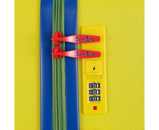 Чемодан Semi Line 20" (S) Yellow (T5929-1) (DAS303421), изображение 7 Чемодан Semi Line 20" (S) Yellow (T5929-1) (DAS303421), изображение 7